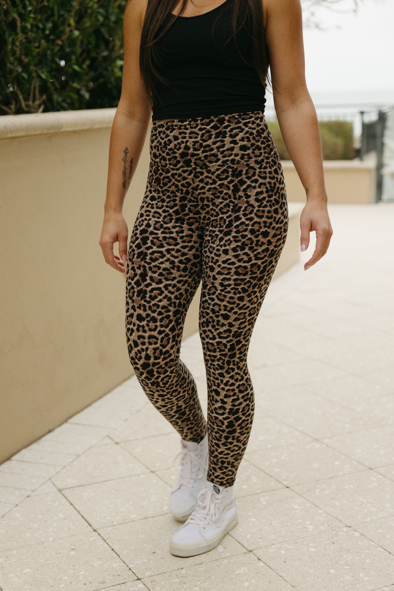 Ann Legging Leopard Brown Not Only Pants